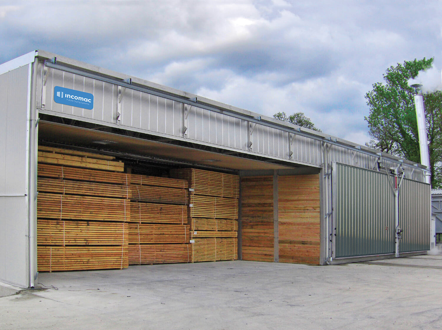 Incomac essiccatore per legno IDV