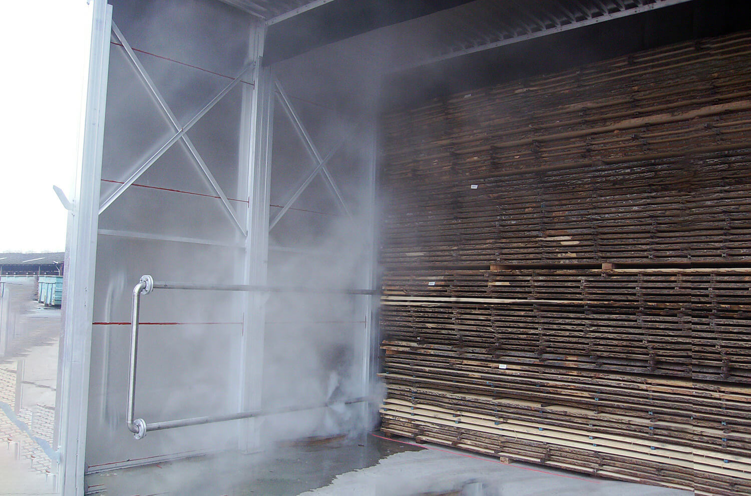 Incomac impianto di vaporizzazione del legno VAP Incomac impianto di vaporizzazione del legno VAP