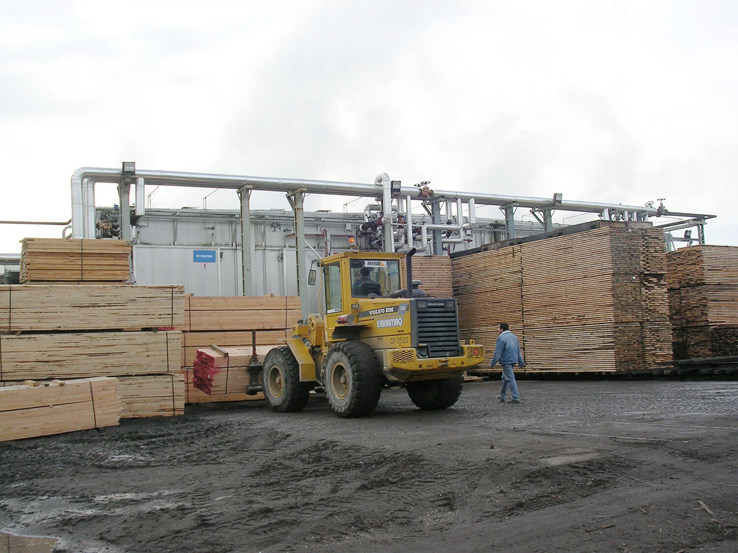Incomac impianto di termotrattamento ad alta temperatura del legno IHT